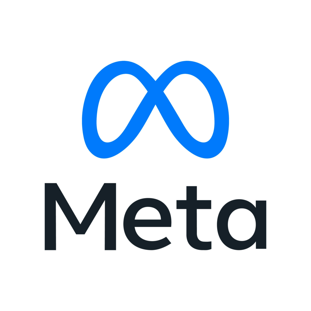Meta logo (stacked)