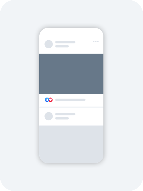 Mobile ad placement - Feed