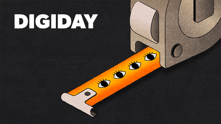 Digiday - Measuring tape with eyes